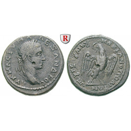 Römische Provinzialprägungen, Thrakien-Donaugebiet, Markianopolis, Severus Alexander, Bronze, ss