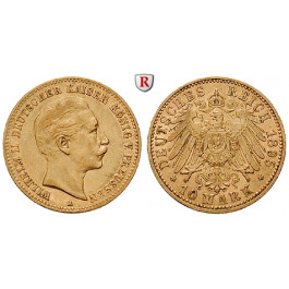 Deutsches Kaiserreich, Preussen, Wilhelm II., 10 Mark 1895, A, ss, J. 251