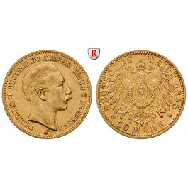Deutsches Kaiserreich, Preussen, Wilhelm II., 10 Mark 1898, A, ss-vz, J. 251