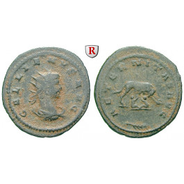 Römische Kaiserzeit, Gallienus, Antoninian 264-265, ss