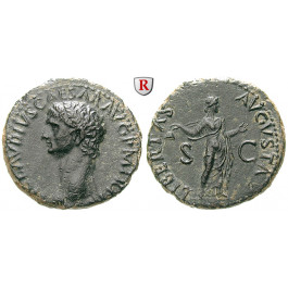 Römische Kaiserzeit, Claudius I., As 41-50, vz