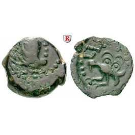 Gallien, Senones, Potin Mitte 1. Jh.v.Chr., ss