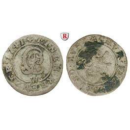 Pfalz, Kurpfalz, Karl Philipp, Kreuzer 1741, f.ss