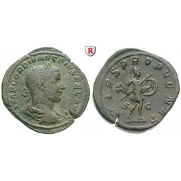 Römische Kaiserzeit, Gordianus III., Sesterz 243-244, ss