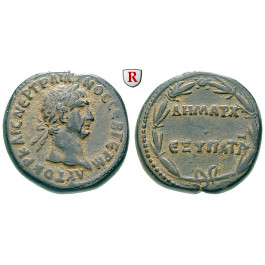 Römische Provinzialprägungen, Kappadokien, Caesarea, Traianus, Bronze 98-99, vz