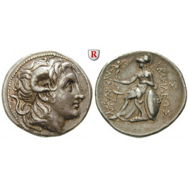 Thrakien, Königreich, Lysimachos, Tetradrachme 297-282 v.Chr., f.vz