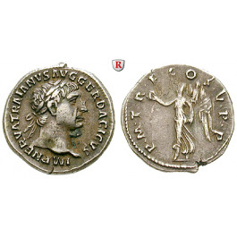 Römische Kaiserzeit, Traianus, Denar 103-111, ss