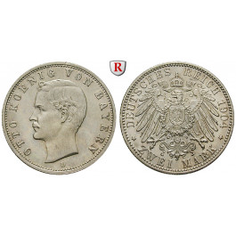 Deutsches Kaiserreich, Bayern, Otto, 2 Mark 1904, D, vz-st, J. 45
