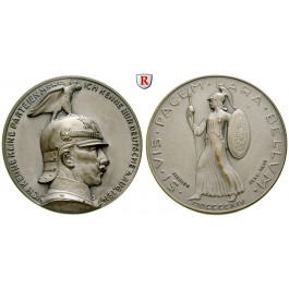 Brandenburg-Preussen, Königreich Preussen, Wilhelm II., Silbermedaille 1914, prfr.