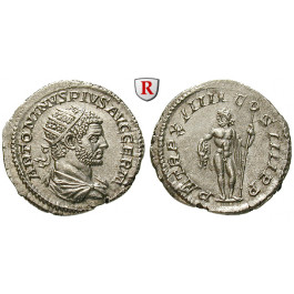 Römische Kaiserzeit, Caracalla, Antoninian 217, st