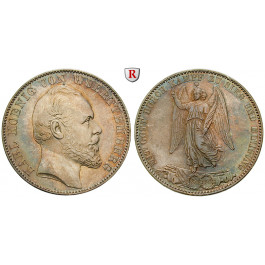 Württemberg, Herzogtum Württemberg (Kgr. ab 1806), Karl, Siegestaler 1871, vz-st