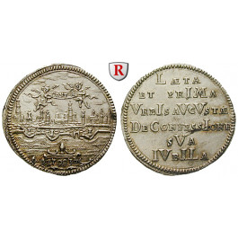 Augsburg, Reichsstadt, Silberabschlag 1730, prfr.