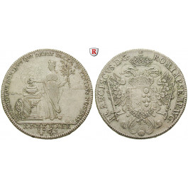 Nürnberg, Stadt, Konventionstaler 1763, ss