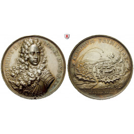 Römisch Deutsches Reich, Joseph I., Silbermedaille 1702, vz-st