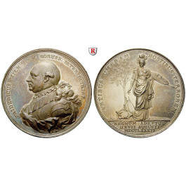 Brandenburg-Preussen, Königreich Preussen, Friedrich Wilhelm II., Silbermedaille 1786, st