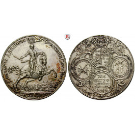 Schweden, Gustaf II. Adolf, Silbermedaille 1631, f.vz