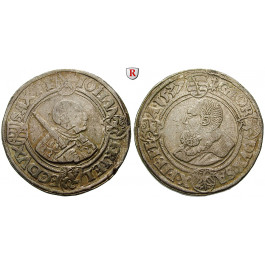Sachsen, Gemeinschaftliche Prägungen, Johann Friedrich und Georg, Taler 1537, ss