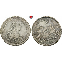 Brandenburg-Preussen, Königreich Preussen, Friedrich II., Reichstaler 1751, ss