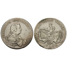 Brandenburg-Preussen, Königreich Preussen, Friedrich II., Reichstaler 1750, ss+