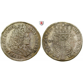 Brandenburg-Preussen, Kurfürstentum Brandenburg, Friedrich III., 2/3 Taler 1690, ss