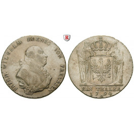 Brandenburg-Preussen, Königreich Preussen, Friedrich Wilhelm II., Taler 1794, ss