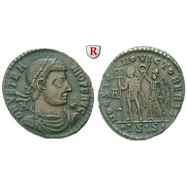 Römische Kaiserzeit, Vetranio, Bronze 350, f.vz