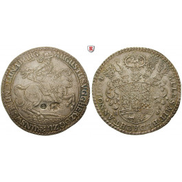 Braunschweig, Braunschweig-Wolfenbüttel, August der Jüngere, Löser zu 2 Talern 1664, ss