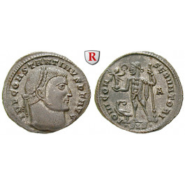 Römische Kaiserzeit, Constantinus I., Follis 315-316, vz+