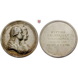 Österreich, Kaiserreich, Franz II. (I.), Silbermedaille 1788, vz