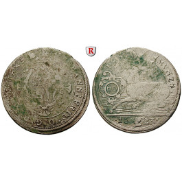 Württemberg, Herzogtum Württemberg (Kgr. ab 1806), Johann Friedrich, 60 Kreuzer 1623, s