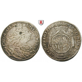 Württemberg, Herzogtum Württemberg (Kgr. ab 1806), Karl Alexander, 30 Kreuzer 1735, ss