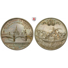 Ulm, Reichsstadt, Silbermedaille 1912, f.st