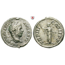 Römische Kaiserzeit, Geta, Denar 211, vz