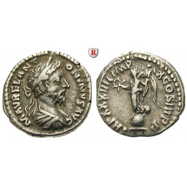 Römische Kaiserzeit, Marcus Aurelius, Denar 179-180, ss+