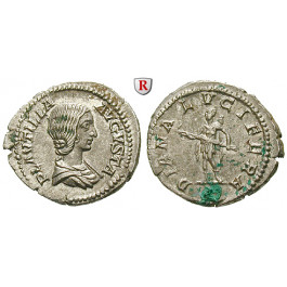 Römische Kaiserzeit, Plautilla, Frau des Caracalla, Denar 205, ss-vz