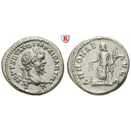 Römische Kaiserzeit, Septimius Severus, Denar 198-200, vz