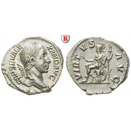 Römische Kaiserzeit, Severus Alexander, Denar 230, st