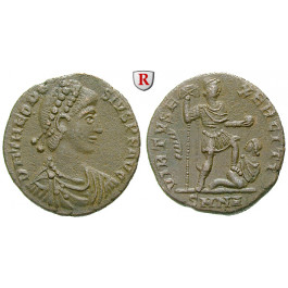Römische Kaiserzeit, Theodosius I., Bronze 383-388, vz