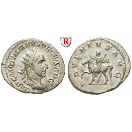 Römische Kaiserzeit, Traianus Decius, Antoninian 249-251, vz-st