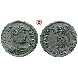 Römische Kaiserzeit, Valens, Bronze 376, ss-vz