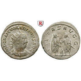 Römische Kaiserzeit, Valerianus I., Antoninian 255-256, vz-st
