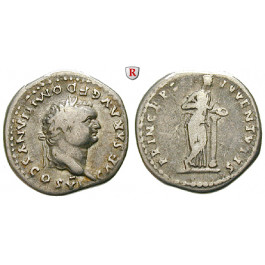 Römische Kaiserzeit, Domitianus, Caesar, Denar 79, ss
