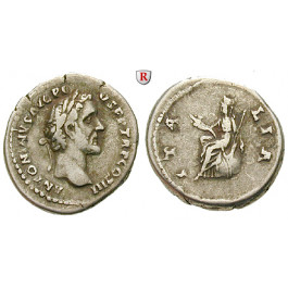 Römische Kaiserzeit, Antoninus Pius, Denar 140-143, ss