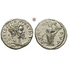 Römische Kaiserzeit, Septimius Severus, Denar 194-195, f.vz