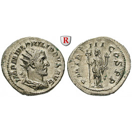 Römische Kaiserzeit, Philippus I., Antoninian 246, st