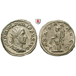 Römische Kaiserzeit, Philippus I., Antoninian 244-247, vz-st