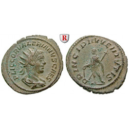 Römische Kaiserzeit, Valerianus II., Caesar, Antoninian 254-255, vz