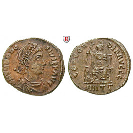 Römische Kaiserzeit, Theodosius I., Bronze 379-383, ss+