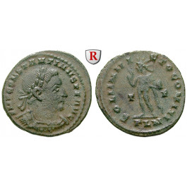 Römische Kaiserzeit, Constantinus I., Follis 316-317, ss