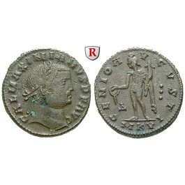 Römische Kaiserzeit, Galerius, Follis 308-309, ss